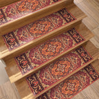 Bohemian Stair Tread Mats 01 – 29.9 × 7.9 in