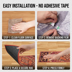 Bohemian Stair Tread Mats 01 – 29.9 × 7.9 in
