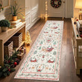 Christmas Faux-Wool Rug & Hallway Runner