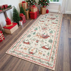 Christmas Faux-Wool Rug & Hallway Runner