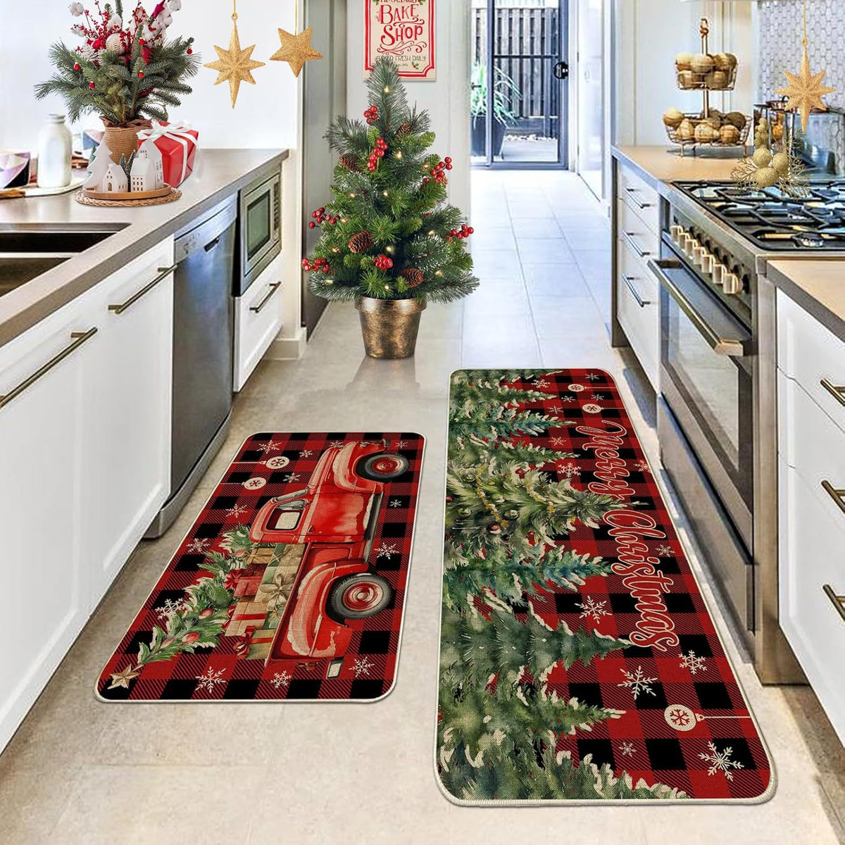 Christmas Kitchen Mat 01