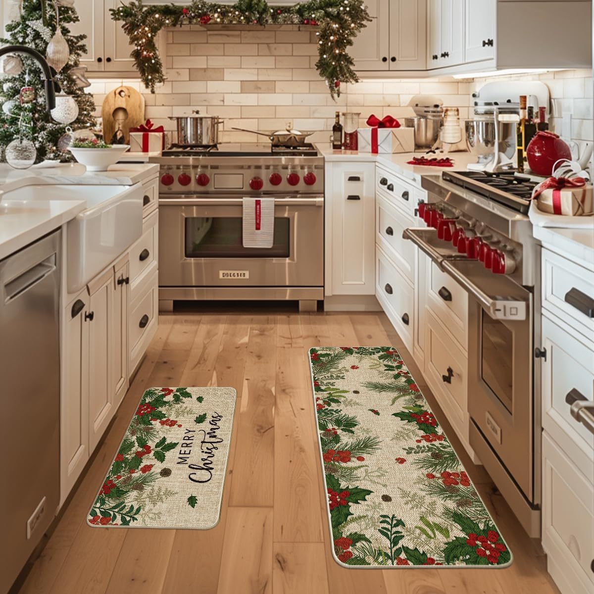Christmas Kitchen Mat 02