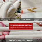 Custom Photo Flannel Throw Blanket