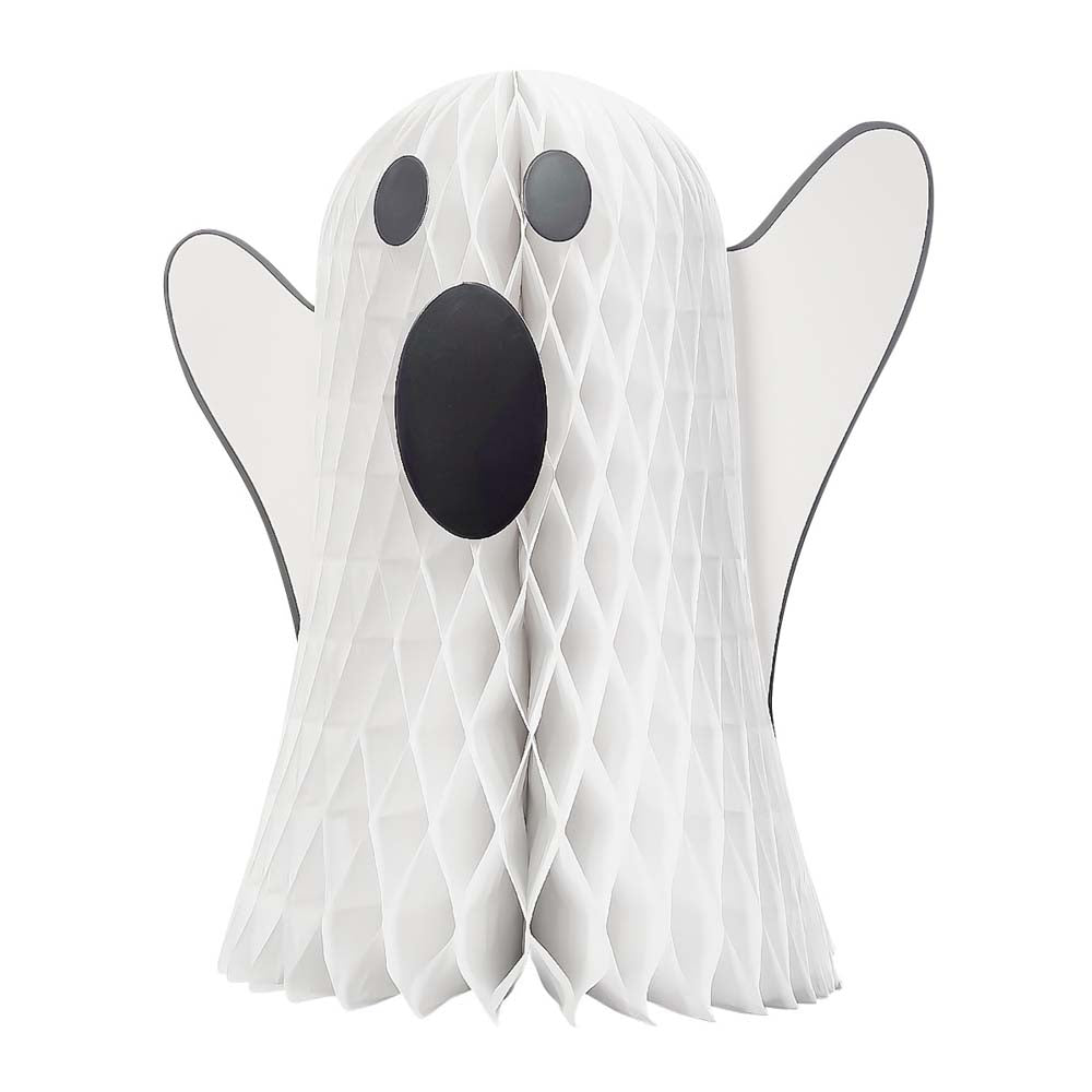 Halloween Paper Honeycomb Ghost and Pumpkin Hanging Decorations