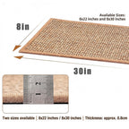 Linen-Look Self-Adhering Stair Tread Mats