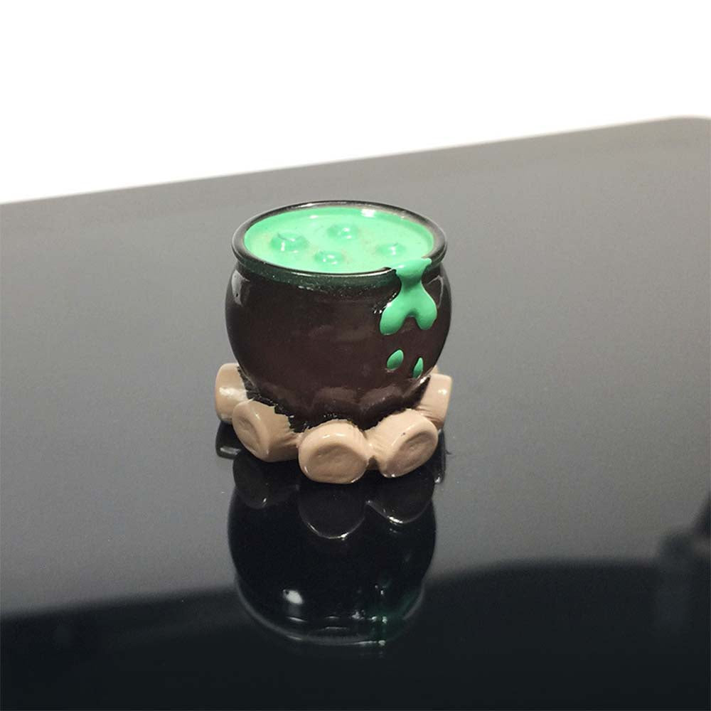 Mini Luminous Halloween Ghost and Pumpkin Resin Ornaments