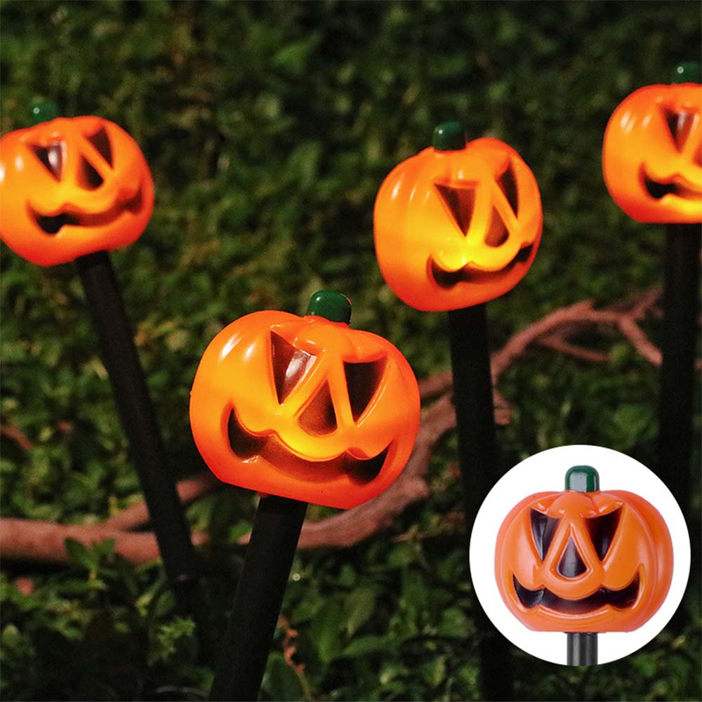Solar Powered Halloween Garden Stake Lights Outdoor Decor