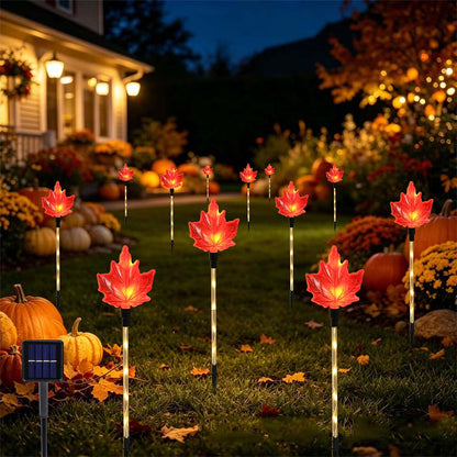 Solar Powered Halloween Garden Stake Lights Outdoor Decor