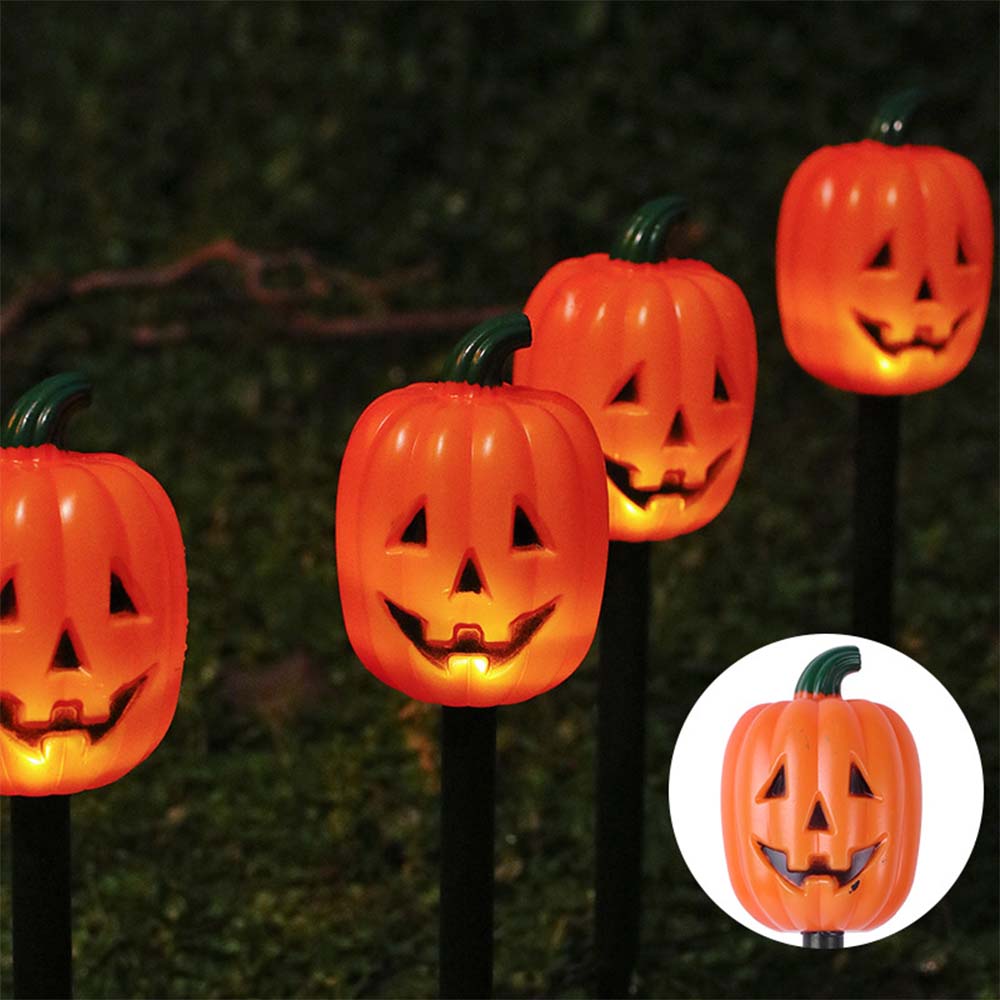Solar Powered Halloween Garden Stake Lights Outdoor Decor